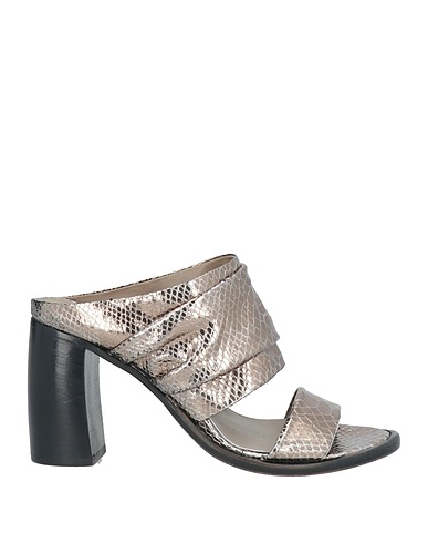 PREVENTI Sandals Silver Leather
