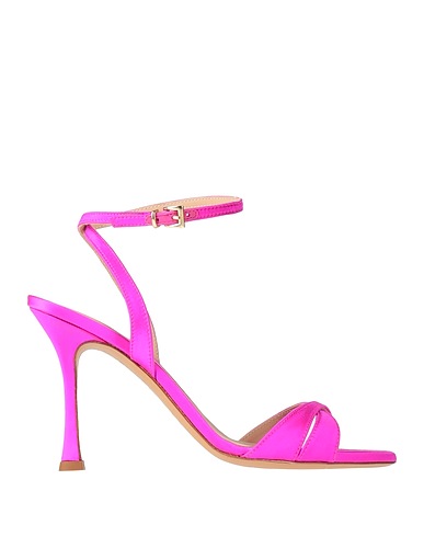 ROBERTO FESTA Sandali Fucsia Fibre tessili