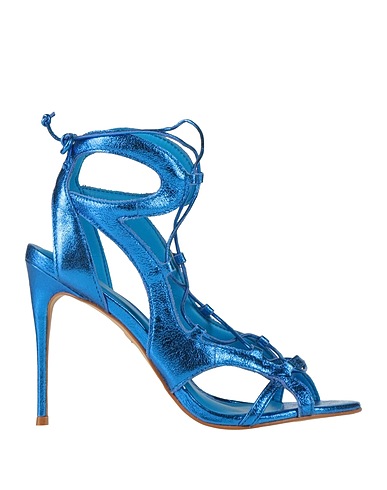 CARRANO Sandals Bright blue Leather