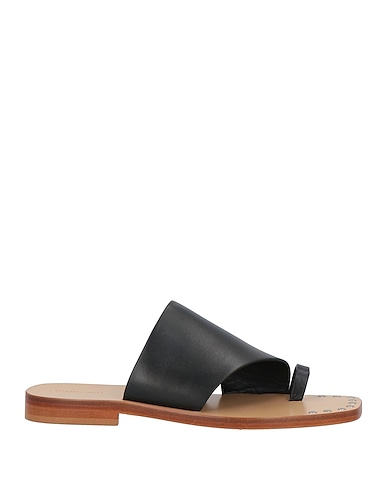 FABIANA FILIPPI Infradito Nero 100% Pelle