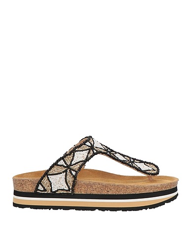 MALÌPARMI Infradito Beige Fibre tessili