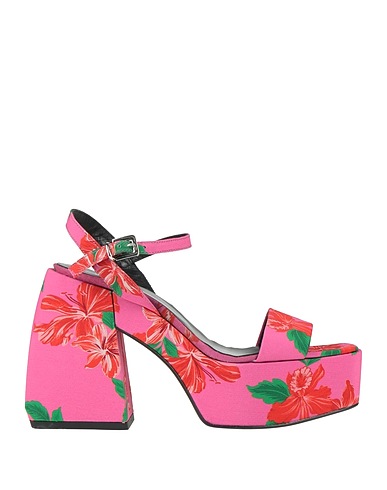 PINKO Sandals Fuchsia Textile fibers