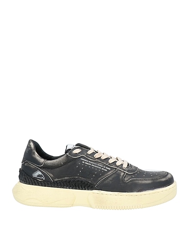 TRYPEE Sneakers Black Leather