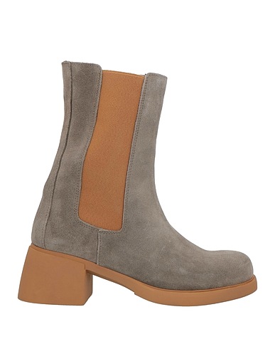TREND Stivaletti Verde militare Pelle