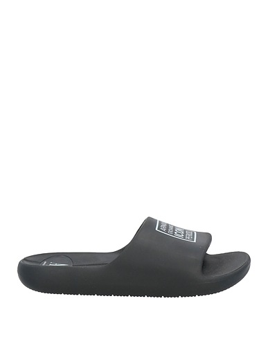 ARMANI EXCHANGE Sandalen Schwarz Gummi