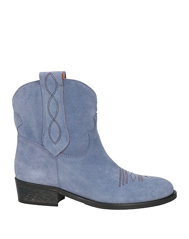VIA ROMA 15 Ankle boot Lilac Leather