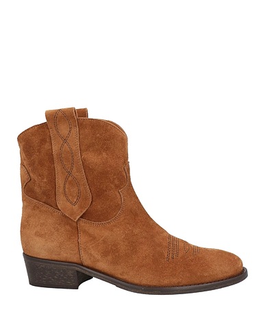 VIA ROMA 15 Ankle boot Camel Leather