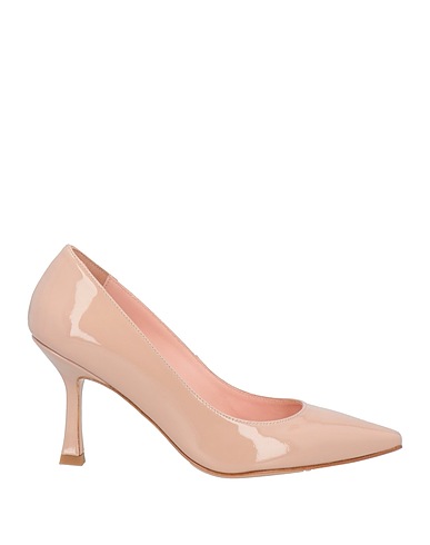 ANNA F. Pump Blush Leather
