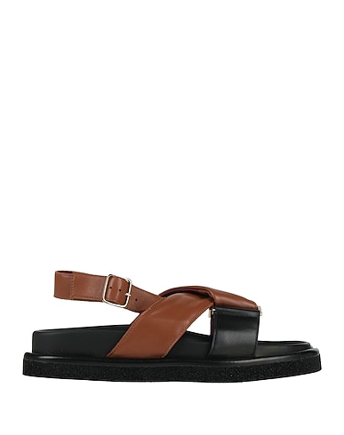 SEBOY'S Sandals Brown Leather