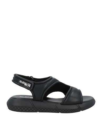 ELENA IACHI Sandals Textile fibers