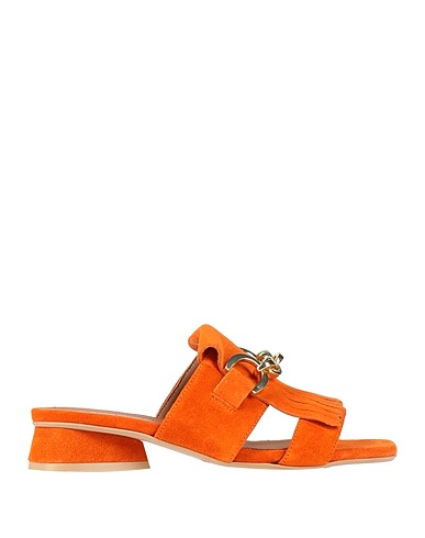 CARMENS Sandals Orange Leather
