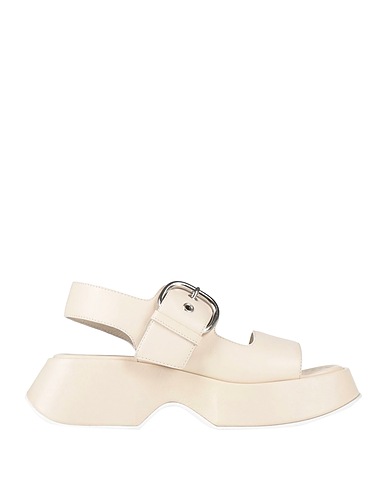 VIC MATIĒ Sandali Beige Pelle