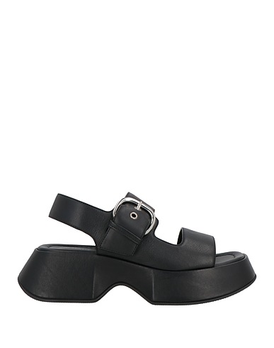 VIC MATIĒ Sandals Black Leather