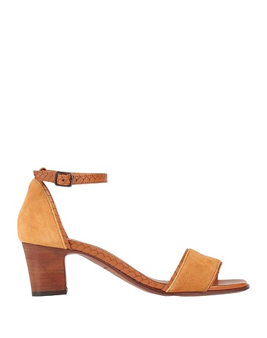 PANTANETTI Sandals Camel Leather