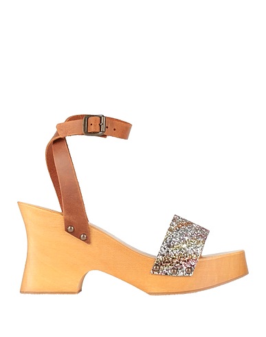 ANTIDOTI Mules and clogs Brown Leather
