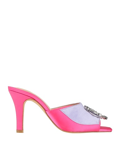 GAëLLE Paris Sandals Mauve Textile fibres
