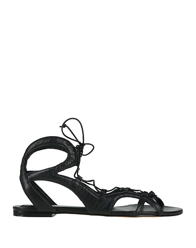 CARRANO Flip flops Black Leather