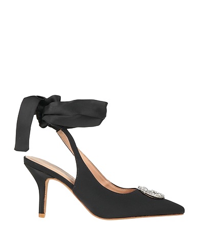 GAëLLE Paris Pump Black Textile fibers