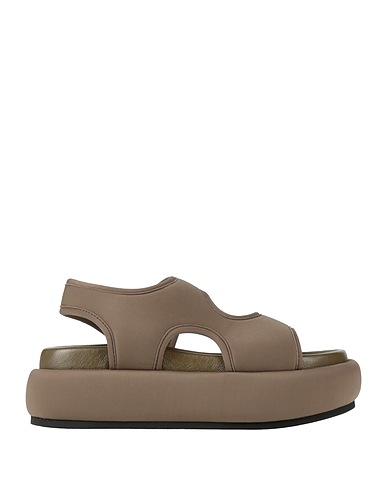 STRATEGIA Sandals Military green Textile fibres