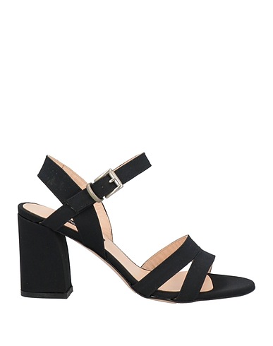 TWIGGY Sandals Black Textile fibers