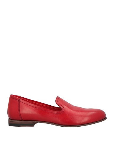PANTANETTI Loafers Red Leather