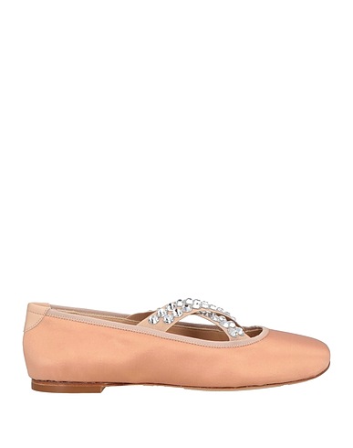 CASADEI Ballet flats Blush Textile fibers