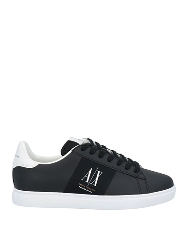 ARMANI EXCHANGE Sneakers Black 100% Polyester, Polyurethane