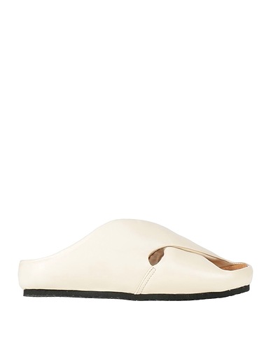 ELENA IACHI Sandals Beige Leather