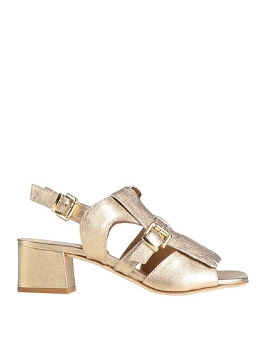 PAULETTE Sandals Platinum Leather