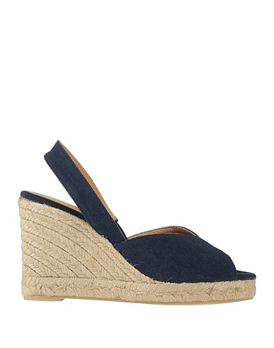 CASTAÑER Espadrilles Navy blue Textile fibres