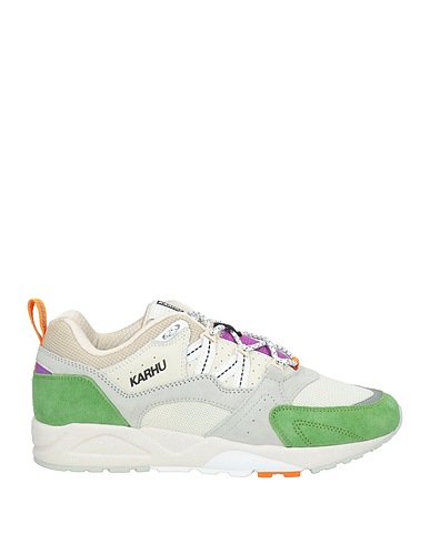 KARHU Sneakers Off white Leather, Textile fibers