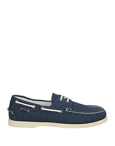 SEBAGO Loafers Midnight blue Textile fibers