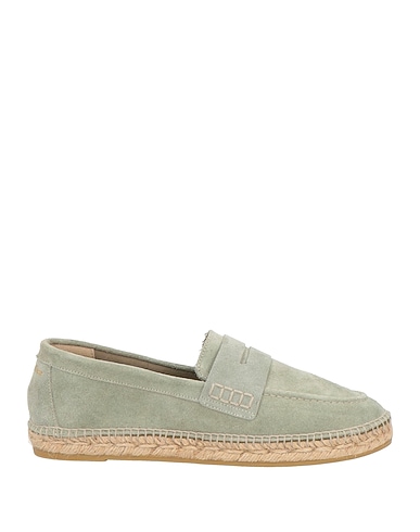 ESPADRILLES Espadrilles Light green Leather