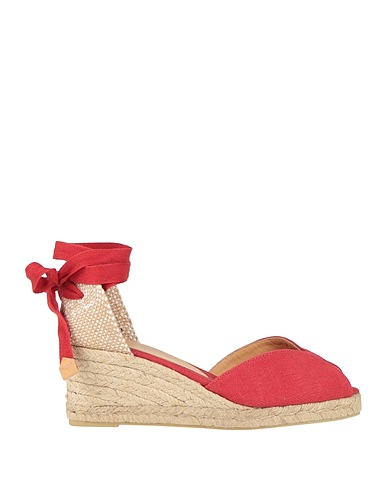 CASTAÑER Espadrilles ROSSO Textile fibres