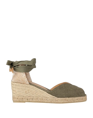 CASTAÑER Espadrilles VERDE MILITARE Textile fibres
