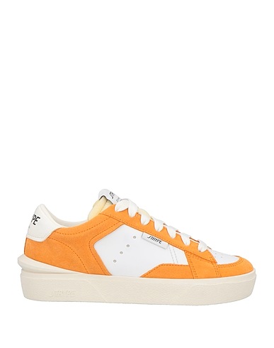 STRYPE Sneakers Naranja Cuero, Fibras textiles