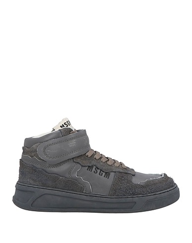 MSGM Sneakers FANTASTIC GREEN Lead Leather