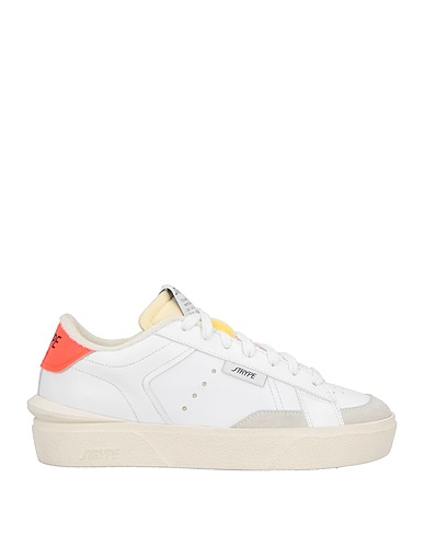 STRYPE Sneakers Bianco Pelle, Fibre tessili