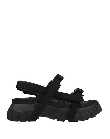 RICK OWENS Sandales Noir Cuir