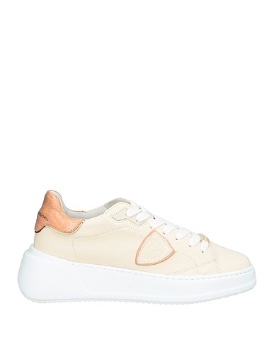 PHILIPPE MODEL Sneakers Cream Leather
