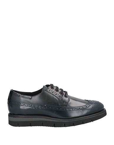 NICOLA BARBATO Laced shoes Midnight blue Leather