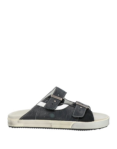 HIDNANDER Sandals Black Leather