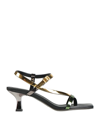 ETEMARIANNE Flip flops Gold Leather