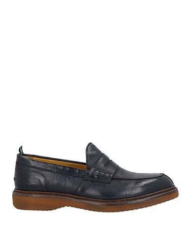 GREEN GEORGE Loafers Midnight blue Leather
