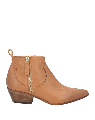 PARISIENNE Ankle boot Camel Leather