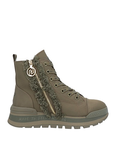 LIU •JO Sneakers Military green Nylon