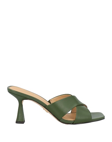 MICHAEL MICHAEL KORS Sandals Military green Leather