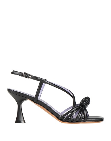 ALBANO Sandals Black Other Fibres