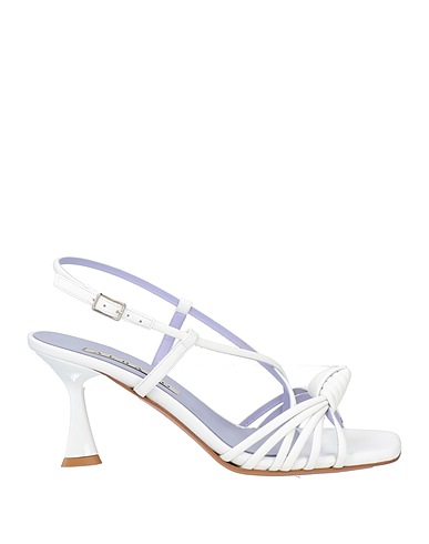 ALBANO Sandalen Weiß Andere Fasern