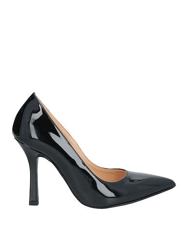 CAFèNOIR Court Black Leather